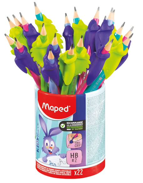 Garçon-Accessoires-Crayons graphite hb guide doigts lapin
