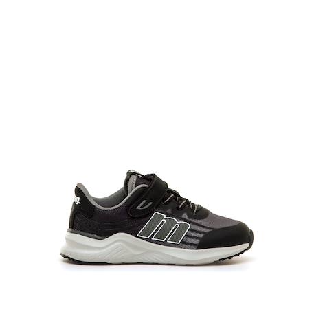 Sneakers garçon synthétique lacets Black+Blue 1 - vertbaudet enfant 