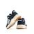 Sneakers garçon synthétique lacets Black+Blue 12 - vertbaudet enfant 