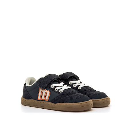 Sneakers garçon synthétique fermeture adhésive barefoot Blue 4 - vertbaudet enfant 