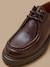 Derbies cuir garçon Chocolat 6 - vertbaudet enfant 