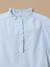 Blouse à volants Rayure bleue 2 - vertbaudet enfant 
