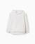 Sweat à capuche avec imprimé en relief zy Blanc+Rouge 1 - vertbaudet enfant 