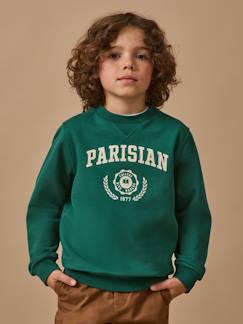 -Sweat imprimé garçon - coton biologique