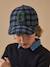 Casquette tweed adulte et enfant Carreaux gris 1 - vertbaudet enfant 