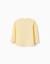 T-shirt en coton à manches longues avec imprimé perroquet Jaune 2 - vertbaudet enfant 
