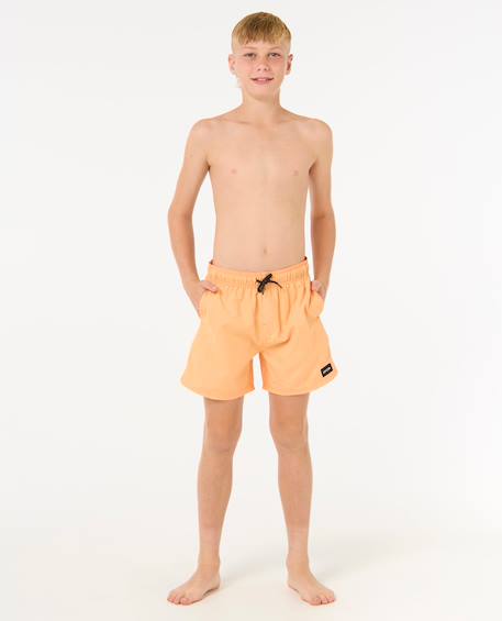 Short de bain volley offset enfant Mandarin zest 6 - vertbaudet enfant 