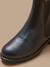 Boots chelsea cuir fille Encre 6 - vertbaudet enfant 