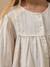 Blouse gaze de coton fille Ecru 3 - vertbaudet enfant 