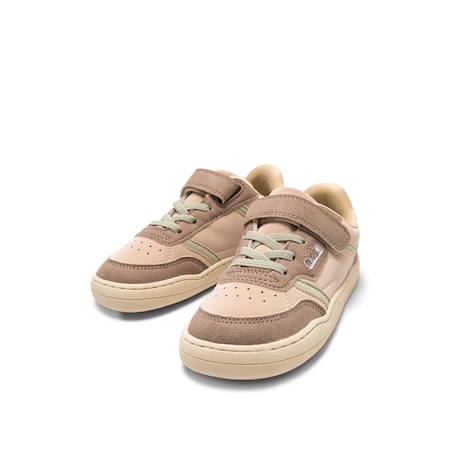 Sneakers filles synthétique fermeture adhésive barefoot Rose pastel 6 - vertbaudet enfant 