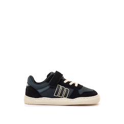 -Sneakers garçon synthétique lacets- fermeture adhésive barefoot