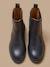 Boots chelsea cuir fille Encre 3 - vertbaudet enfant 