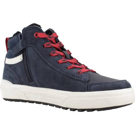 Baskets montantes garçon j weemble boy Bleu+Bleu+Bleu c0735+Bleu vert 17 - vertbaudet enfant 