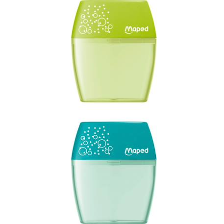 Lot de 2 taille crayons shaker 2 trous Vert 2 - vertbaudet enfant 