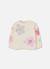 Pull fille imprimé fleurs Blanc 2 - vertbaudet enfant 
