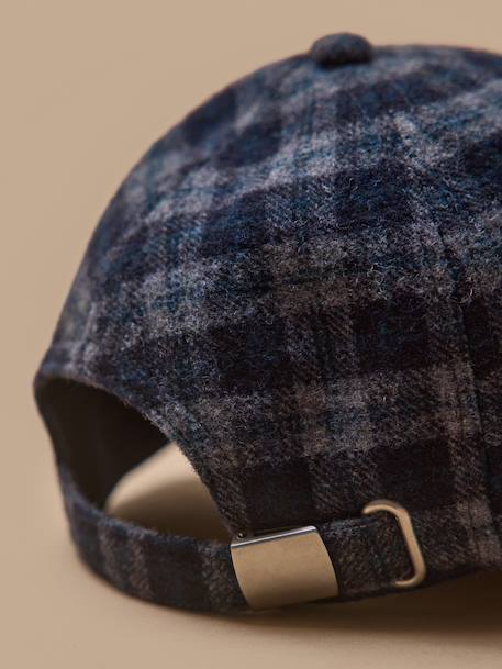 Casquette tweed adulte et enfant Carreaux gris 3 - vertbaudet enfant 