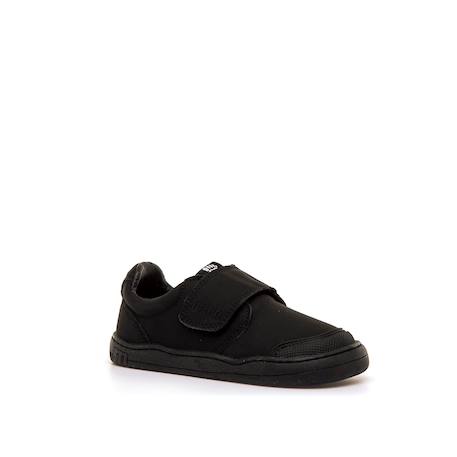 Sneakers garçon synthétique fermeture adhésive barefoot Black+Blue 2 - vertbaudet enfant 