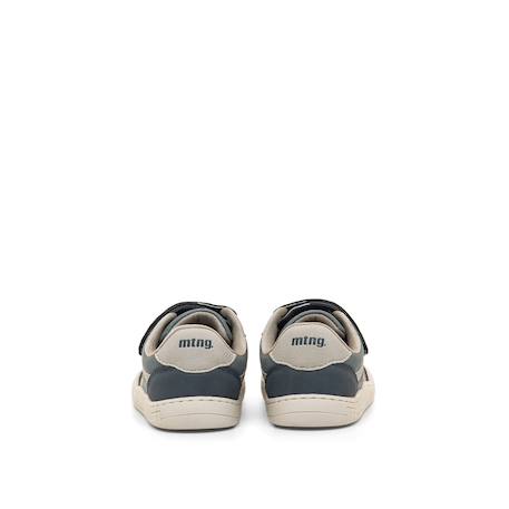 Sneakers garçon synthétique fermeture adhésive barefoot Blue+Brown 5 - vertbaudet enfant 