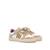 Sneakers filles synthétique lacets- fermeture adhésive barefoot Ocre+Rose clair 4 - vertbaudet enfant 