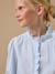 Blouse à volants Rayure bleue 3 - vertbaudet enfant 