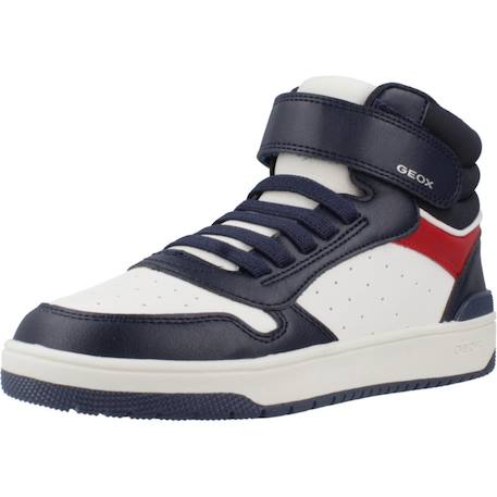 Basket garçon modèle j washiba Blanc+Bleu c0245 4 - vertbaudet enfant 