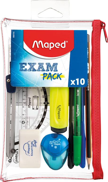 Garçon-Accessoires-Trousse transparente exam pack