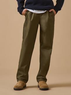 -Pantalon relax en twill garçon