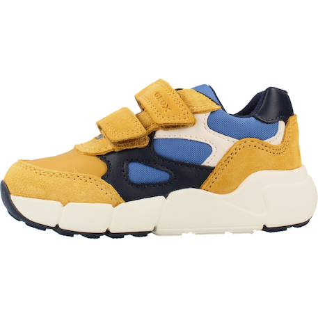 Basket garçon à scratchs b flexyper mini Jaune+Jaune c2q4f+Vert 2 - vertbaudet enfant 