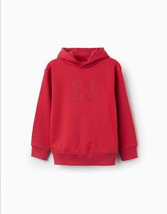 -Sweat à capuche avec imprimé en relief zy