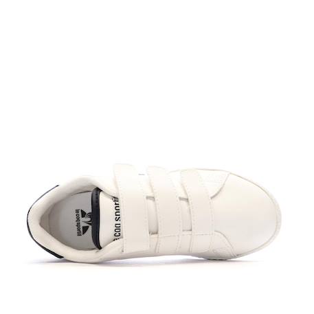 Baskets garçon courtset optical Blanc 6 - vertbaudet enfant 