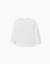 T-shirt en coton à manches longues Blanc+Bleu 2 - vertbaudet enfant 