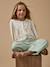 Blouse gaze de coton fille Ecru 4 - vertbaudet enfant 