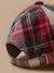Casquette lainage carreaux adulte et enfant Carreaux ecossais rouge 3 - vertbaudet enfant 