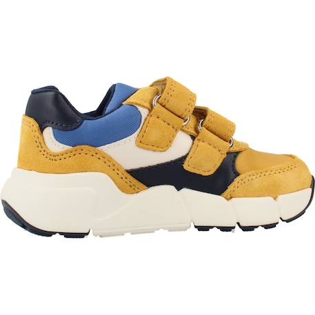Basket garçon à scratchs b flexyper mini Jaune+Jaune c2q4f+Vert 7 - vertbaudet enfant 