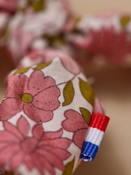 Chouchou en tissu liberty par lot de 2 Liberty poppy and daisy 2 - vertbaudet enfant 