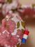 Chouchou en tissu liberty par lot de 2 Liberty poppy and daisy 2 - vertbaudet enfant 