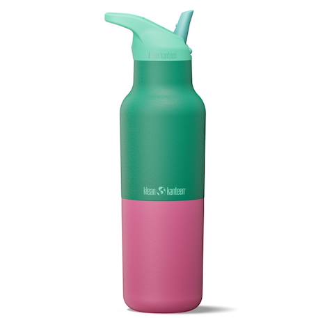 Gourde inox isotherme 473 ml bouchon sport parakeet kaleidoscope Multi-coloured 1 - vertbaudet enfant 