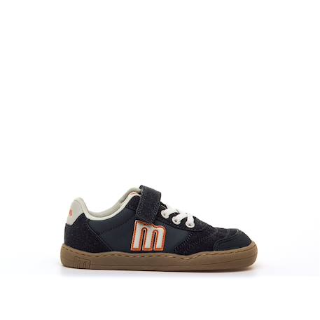 Sneakers garçon synthétique fermeture adhésive barefoot Blue 1 - vertbaudet enfant 