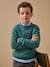 Pull garçon en laine merinos Bleu+Bleu clair+Celadon+Gris chine+Vert 10 - vertbaudet enfant 