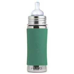Puériculture-Repas-Biberon en inox 325 ml - mint