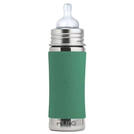 Biberon en inox 325 ml - mint Vert 1 - vertbaudet enfant 