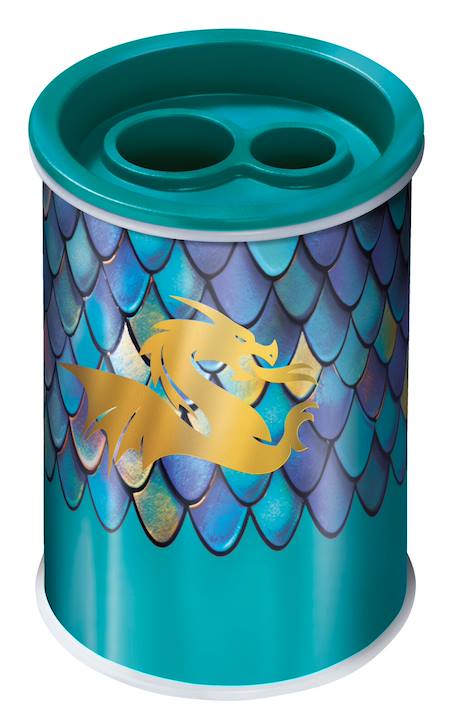 Taille crayons dragon 2 trous canette Vert 2 - vertbaudet enfant 