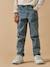 Jean relax garçon Denim bleu+Denim brut 1 - vertbaudet enfant 
