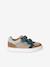 Baskets garçon cuir à scratchs lot marron 2 - vertbaudet enfant 