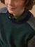 Pull colorblock en laine garçon Bordeaux+Vert 6 - vertbaudet enfant 