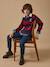 Polo rugby rayé garçon Bordeaux+Gris chine+Vert pin 4 - vertbaudet enfant 