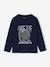 T-shirt manches longues garçon marine+vert 1 - vertbaudet enfant 