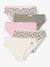 Lot de 5 culottes fille beige 1 - vertbaudet enfant 