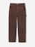 Pantalon battle garçon en velours anthracite+noisette 9 - vertbaudet enfant 