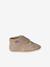 Chaussons bébé garçon cuir à scratch beige+marron 3 - vertbaudet enfant 
